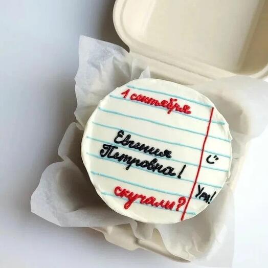 Бенто-тортик на 1 сентября