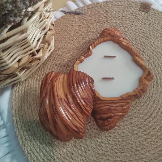 Ароматическая свеча "Лавандовый круассан"