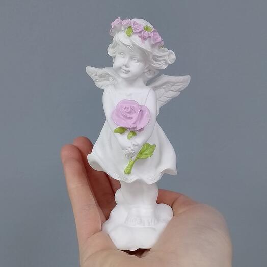 Фигурка "Ангел с розой"