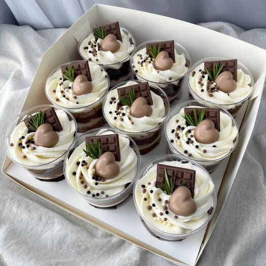 Трайфлы шоколадная девятка