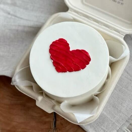 Сердечко бенто-торт