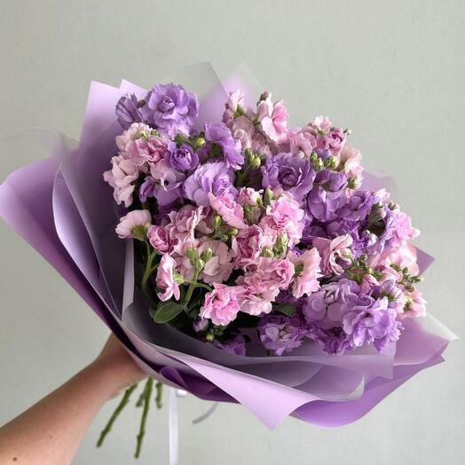 9 кустовых маттиол микс
