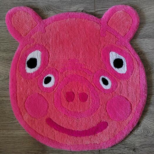 Тафтинговый ковер "Свинка П"