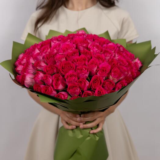 101 малиновая роза Madam Cerise