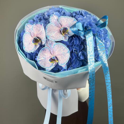 Цветы Букет Art Flowers Небесная мелодия