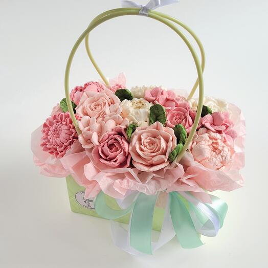 Букет из зефира подруге/маме/девушке/коллеге  на день рождения