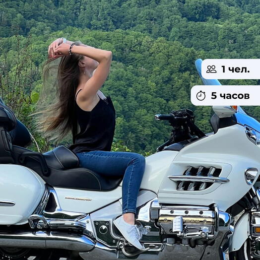 Солохаул.  Экскурсия на мотоцикле в пос. Солохаул