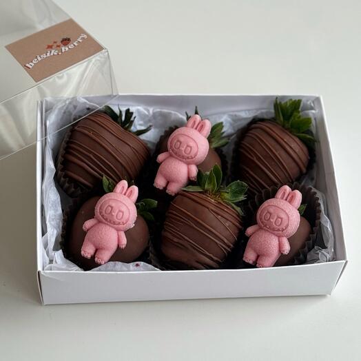 Клубника в шоколаде Зубастики