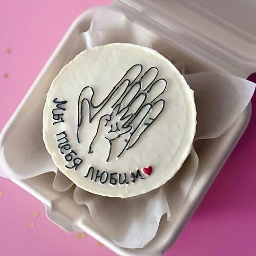 Бенто торт для мужа / папы