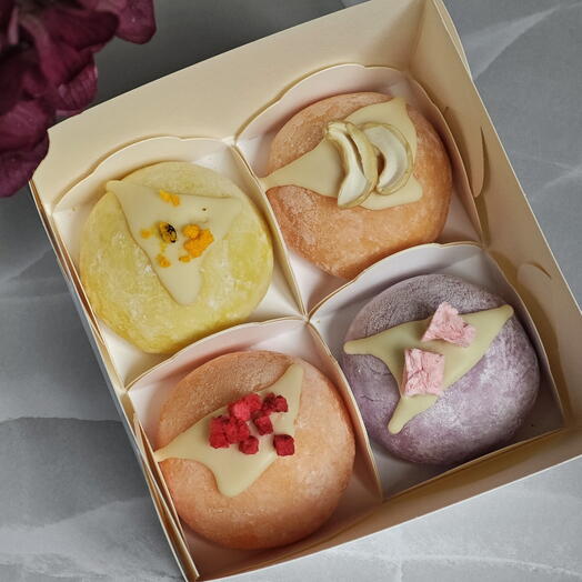 Moti. Trendy Japanese pastries (in a pack of 4 pieces)