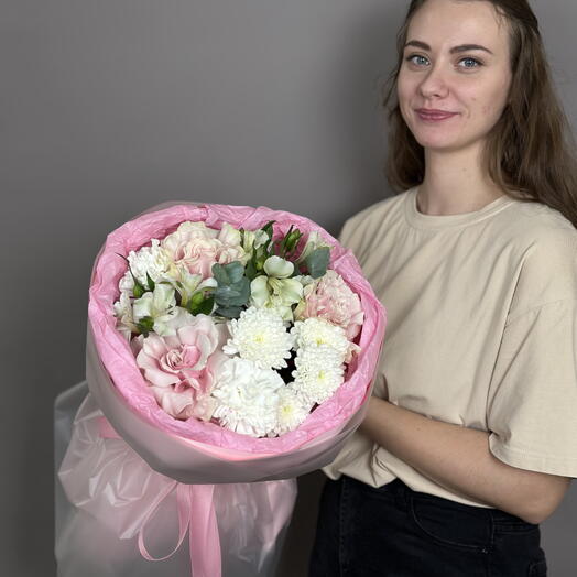 Цветы в букете