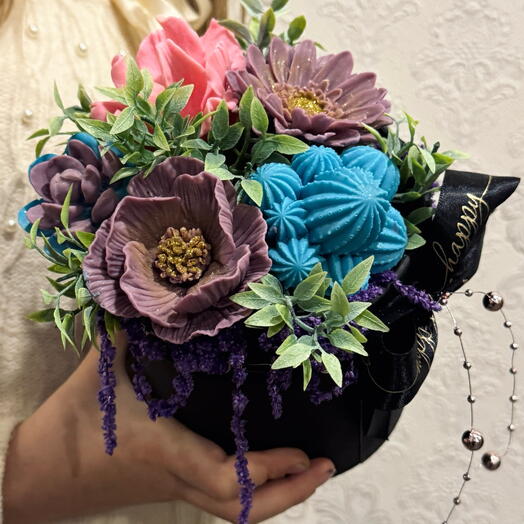 Букет из мыльных цветов ручной работы 💐