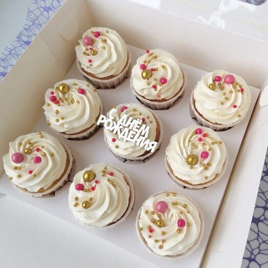 Капкейки 9 шт