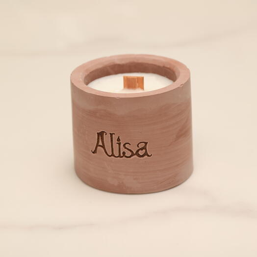 Handcrafted candle - Raspberry Jam