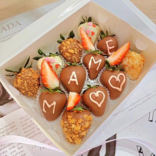 Клубника в шоколаде для Мамы