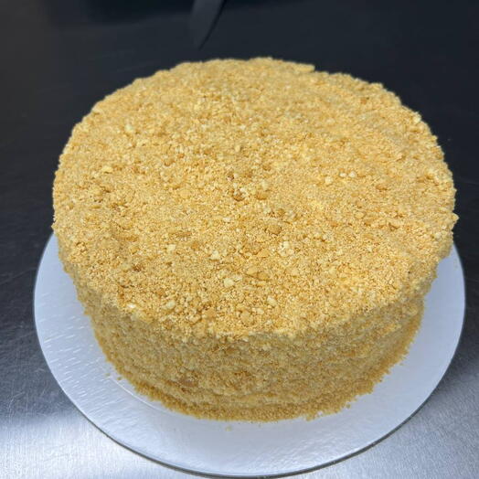 Карамельный медовик