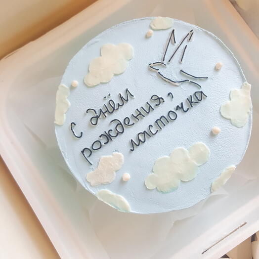 Бенто торт ласточка