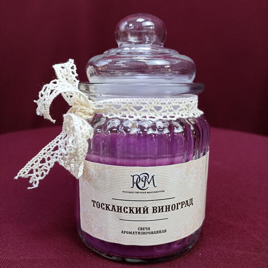 Арома свеча "Тосканский виноград"