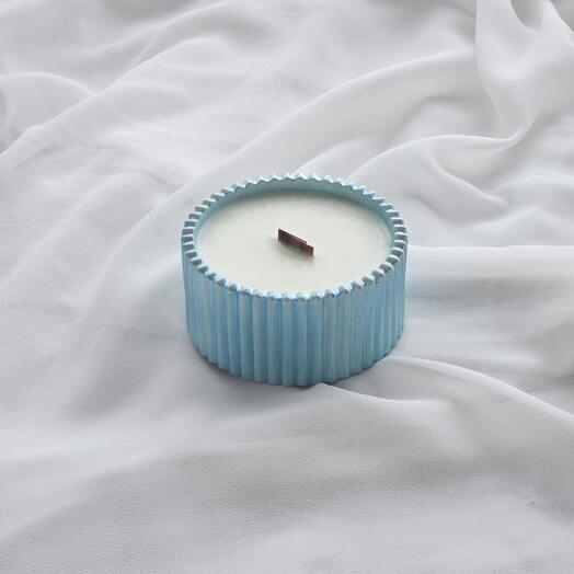 Белая береза ~ ароматическая свеча ~ многогранник