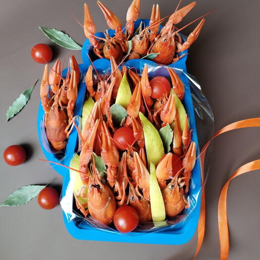 Пенобокс Кужка с раками/Подарок на 14февраля мужу/другу/брату/папе