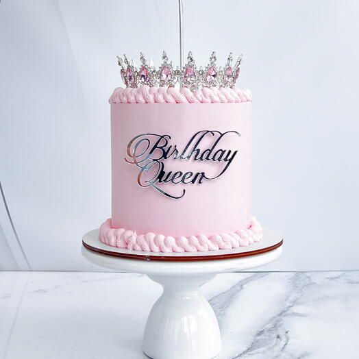 Тот самый торт с короной и блестками из тик-ток