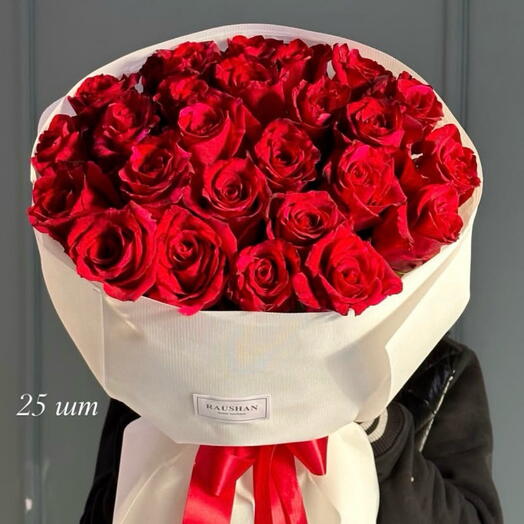 Classic red roses