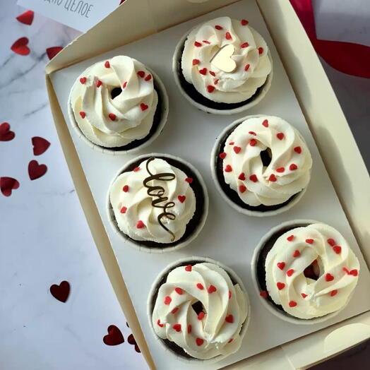 Капкейки love ️на 14 февраля