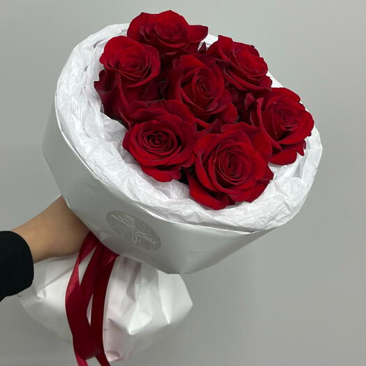 ️‍🔥Букет 7 Красных Роз️‍🔥