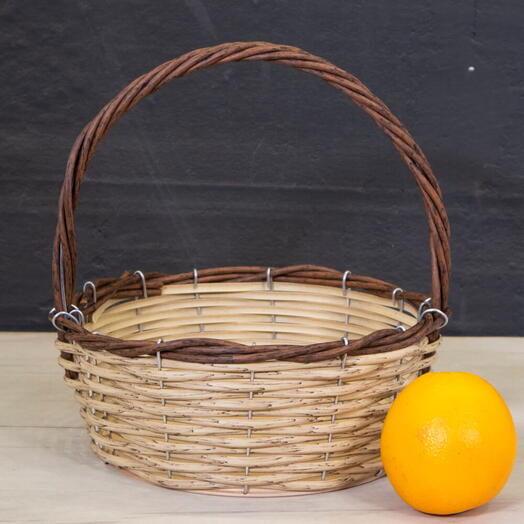 Плетёная корзина "Подарочная Д26"