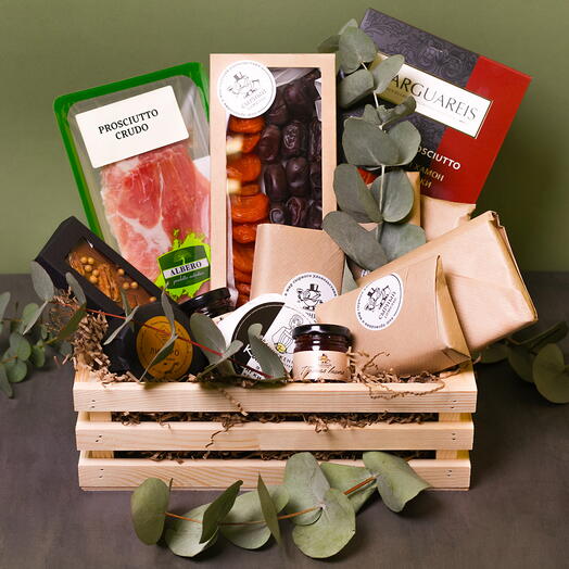 "Fragrant and savory cheeses" gift box