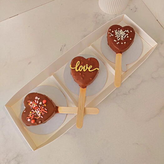 Пирожное картошка ЛЮБЛЮ 💘/ love