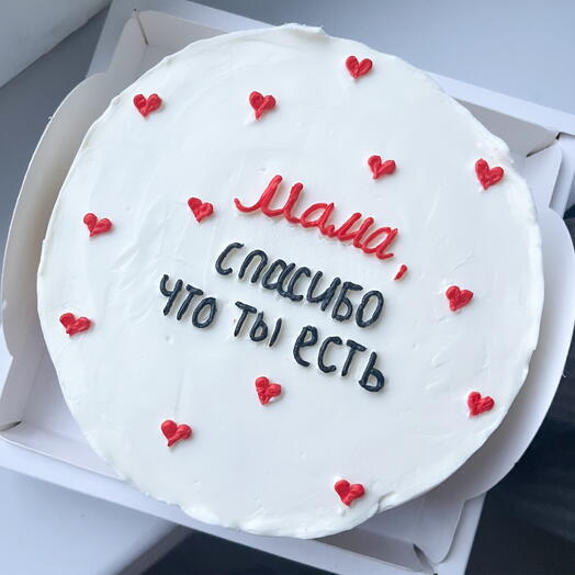 Бенто-торт maxi Мама, спасибо что ты есть