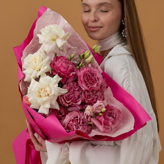 Букет из роз Pompon rose major