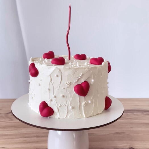 Торт в день Светого Валентина