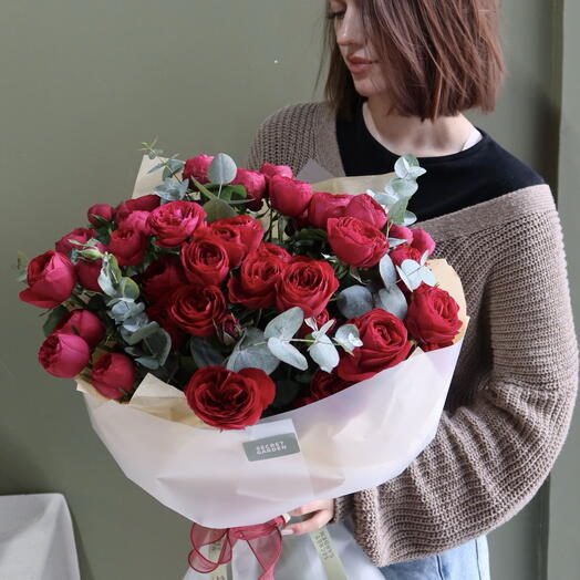 Бордовый сад