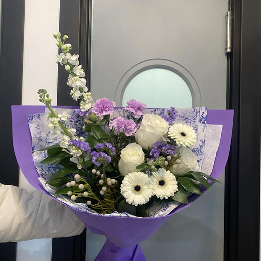 Букет сиреневый