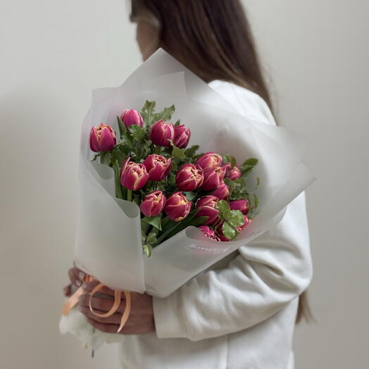 Букет «Тюльпан Коламбус 19»