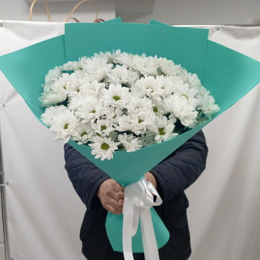 Букет ромашковых хризантем L
