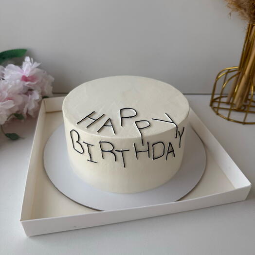 Торт «Happy birthday