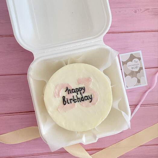Бенто торт "Happy birthday"
