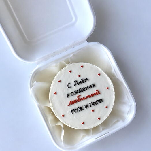 Бенто торт мужу и папе