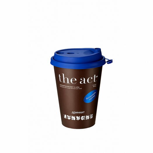 Кофейный скраб-бальзам для тела The Act x Дринкит