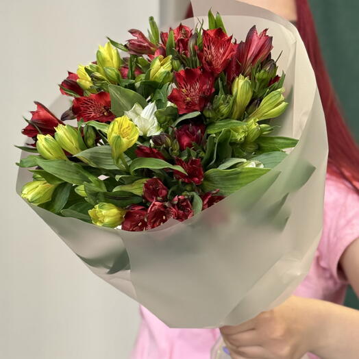 Монобукет Альстромерия