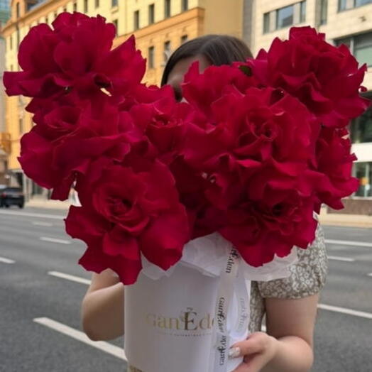 Коробка с розой Готча