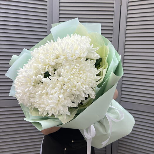 Букет из одногодовых хризантем 💝