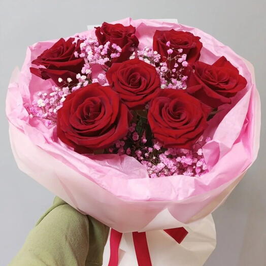 Букет Алые мечты