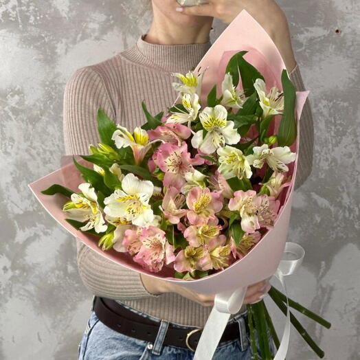 Букет нежная альстромерия💗