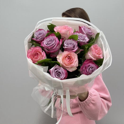 Букет из микса роз💕