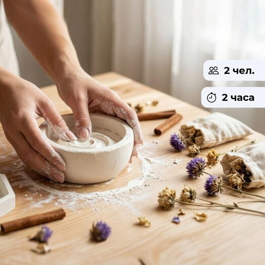 Формула творчества. Мастер-класс по созданию гипсового изделия