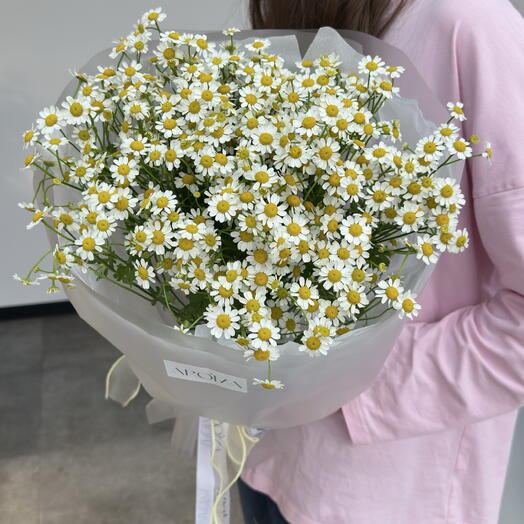 Монобукет из ромашек